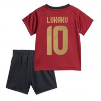 Koszulka piłkarska Belgia Romelu Lukaku #10 Strój Domowy dla dzieci ME 2024 tanio Krótki Rękaw (+ Krótkie spodenki)